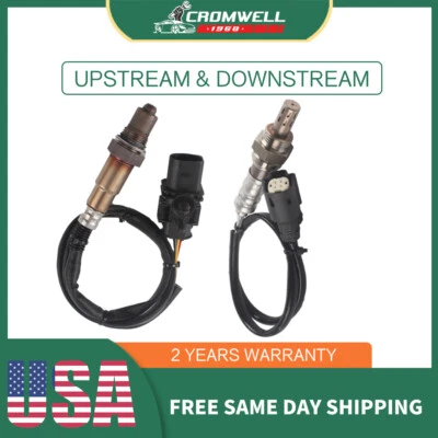 2PCS O2 Lambda Oxygen Sensors Upstream & Downstream For Lincoln MKZ 2012 2.5 L 4 - Image 1 of 4