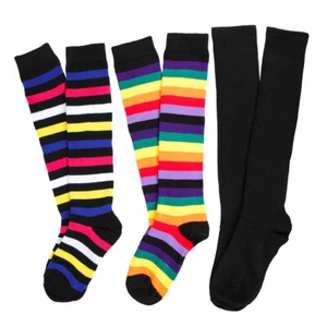 3 Pairs Exquisite Cosplay Socks Long Tube Stockings Women's - Picture 1 of 12