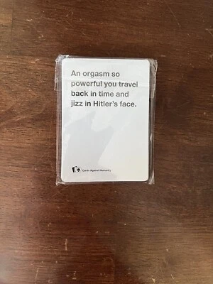 Rare Original Cards Against Humanity Fascism Pack From 2016 Hitler Kickstarter - Bild 1 von 2