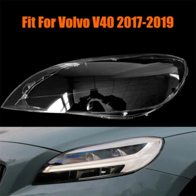 Cubierta de lente de faro lado izquierdo para Volvo V40 2017-2019 Foto 1 de 4
