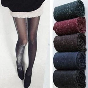 Women Ladies Sexy Glitter Shiny Tights Stretch Pantyhose Hosiery One Size - Picture 1 of 14