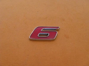 DODGE CHRYSLER MOPAR 632 392 6 3 2 9 RED EMBLEM LOGO BADGE SIGN SYMBOL A41913 - Bild 1 von 3