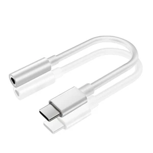 Universal USB Type C to 3.5mm AUX Headphone Adapter Jack Cable For Android whi - Picture 1 of 11
