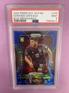 2022 Prizm W/C Gerardo Arteaga 145 RC Rookie-BLUE BREAKAWAY /49 PSA 9 #14 MÉXICO - Picture 1 of 3
