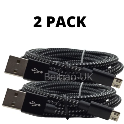 3/6/10Ft Micro USB 3.0 Data Cable Fast Charge For Samsung S7 Android LG Charger - Image 1 of 4