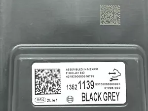 2018-20 Chevrolet Equinox MODULE UNIT OEM 13521139 BLACK GREY Free Shipping - Picture 1 of 6