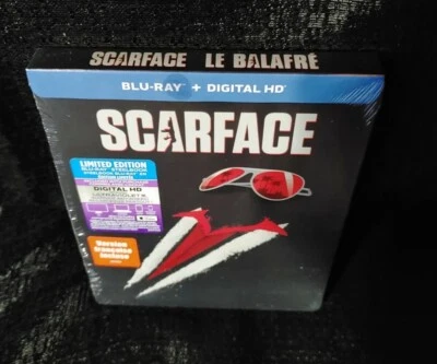 Steelbook Scarface Blu-ray canadiense nuevo Foto 1 de 3