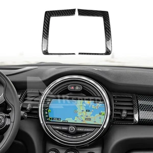 REAL HARD Carbon Fiber Center Air Outlet Vent For Mini F55 F56 F57 14-2021 BLACK - Foto 1 di 8
