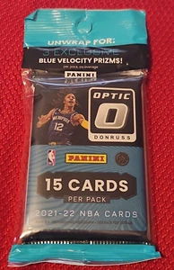 2021/22 Panini Donruss óptica violonchelo paquete graso sellado de fábrica - Imagen 1 de 2