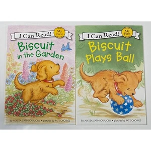 I Can Read! Biscuit In The Garden & Biscuit Plays Ball Books - Picture 1 of 1