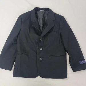 ARROW Boy's Black Suit Jacket Blazer NWOT Lined Size 6 - Picture 1 of 5