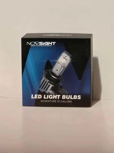 NOVSIGHT H13 9008 LED Headlight Fog Light Bulbs 6500K White 12000LM 55W 9V-32V - Picture 1 of 2