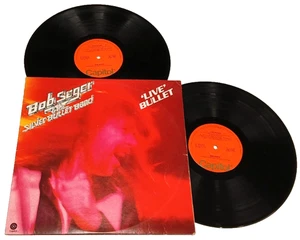 Bob Seger & The Silver Bullet Band "Live Bullet" 1976 Aust EX Double Vinyl LP - Picture 1 of 16