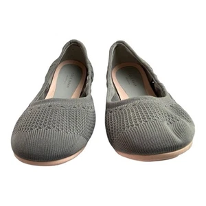 Balletto Cole Haan Zero Grand Knit Stitchlite grigio piatto taglia 10,5 - Foto 1 di 12