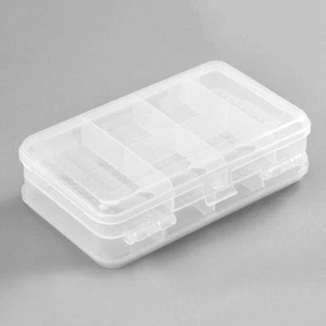Double Sided Storage Organizer Container with Dividers, 1-Pack Jewelry Box Ca... - Picture 1 of 5