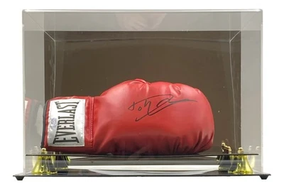 Dolph Lundgren Signed Everlast Boxing Glove w/ Deluxe Acrylic Case PSA ITP - Image 1 of 4