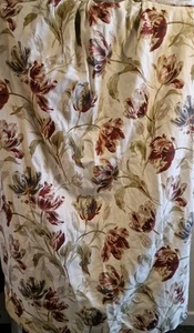 Laura Ashley Gosford Paprika Double Pinch Pleat Curtains 98cm Wide X 148cm Drop - Picture 1 of 9
