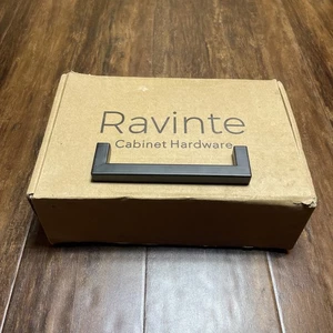 RAVINTE Black matte finish 5 inch drawer handles 30 count. New. - Picture 1 of 6