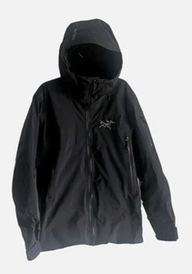Arc’teryx Sabre Insulated Jacket Men’s Size S  Black Gore-Tex Hooded Shell  - Picture 1 of 8