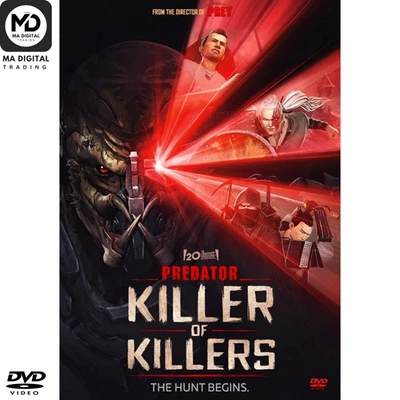 Predator: Killer of Killers (2025) DVD Action Sci-Fi Animated Movie Region Free - Image 1 of 2
