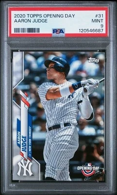 2020 Topps Opening Day - Aaron Judge #31 PSA 9 - Image 1 of 2