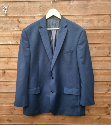 Giacca tuta blazer cappotto sportivo Michael Kors uomo XL blu 2 bottoni