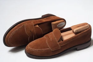 Alden für Hannes B. 6243F Herren Braun Wildleder Leder Halbschuhe Größe US 7/UK 6,5 - Bild 1 von 16