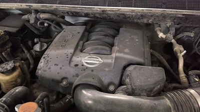 Used Engine Complete Assembly fits: 2006 Nissan Titan 5.6L VIN B 4th digit flex - Imagem 1 de 4