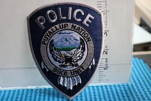 Parche de policía india tribal PUYALLUP POLICÍA NACIONAL UNIDAD DE BICICLETA DE WASHINGTON SOMETIDO - Imagen 1 de 1