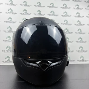 Casco de motocicleta Bell Full Face negro mate M cardo Bluetooth visera ventilaciones - Imagen 1 de 7