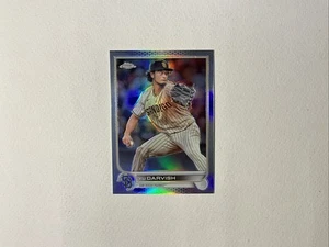 Yu Darvish 2022 Topps Chrome Silver Holo Foil Refractor Parallel Card #191 - Picture 1 of 3
