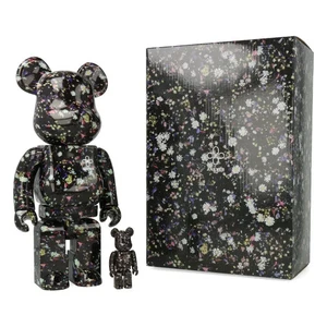 Medicom BE@RBRICK Anever Black 100% and 400% NIB - Imagen 1 de 6