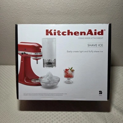 Accesorio de hielo para afeitar KitchenAid KSMSIA - blanco Foto 1 de 4