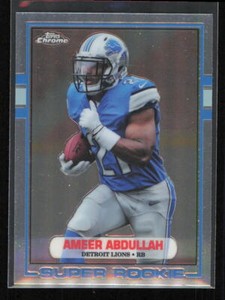 Ameer Abdullah 2015 Topps Chrome 1989 Topps Super Rookies #89-AA Detroit Lions