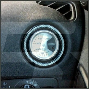 Fiesta Mk 7 Air Vent Gauge Pod Holder adapter ABS inc ST Carbon fibre effect - Picture 1 of 7