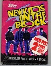 New Kids On The Block Trading Card Pack Series 2
