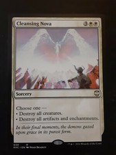 1x Cleansing Nova Kaldheim Commander Ed. Rare MTG Magic Gathering NM/LP
