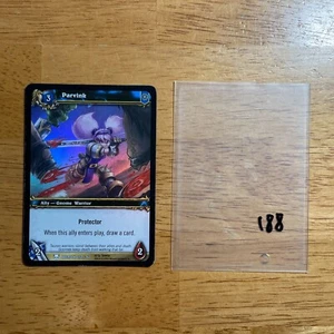 πβοΈ Parvink - FOIL - WoW - World of Warcraft - See Pics for Condition - TCG 188 - Picture 1 of 3