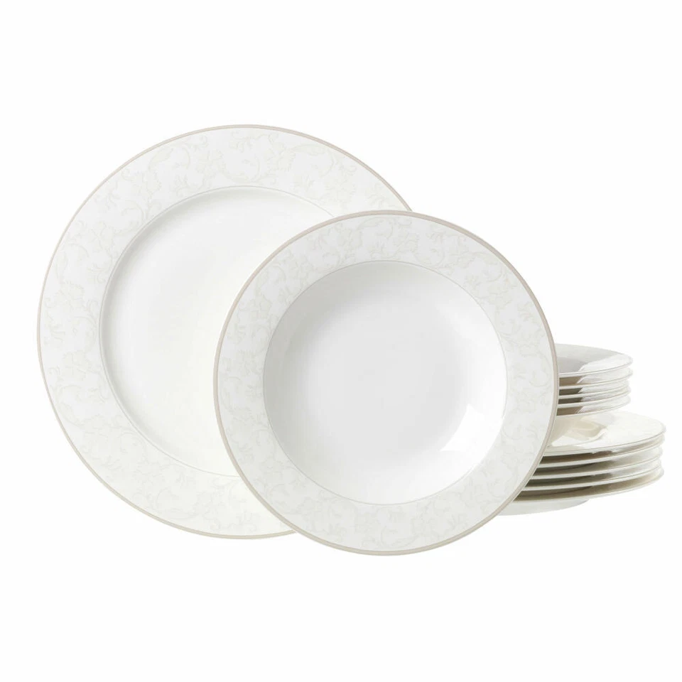 Ritzenhoff & Breker dinner service Isabella, 12 pieces, dinnerware, porcelain, beige - Image 1 of 4