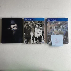 PS4 Steelbook Bundle Set Of 3 Games READ - Picture 1 of 7