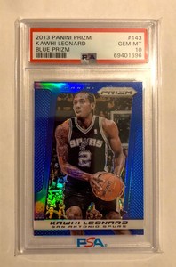 2013 Panini Prizm KAWHI LEONARD Blue Prizm