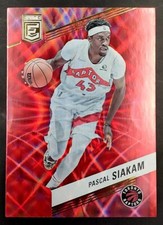 2022-23 panini donruss elite pink pascal siakam 13/17 #35 toronto raptors