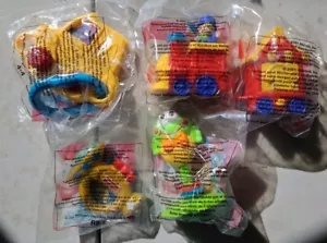 McDonalds Fisher Price Happy Meal Toy Toddler Baby 2001 Under 3 Lot of 5 - Picture 1 of 1
