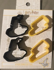 Harry Potter 4 Piece Cookie cutter set - Picture 1 of 1