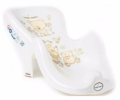 Baby Bath Support Seat Toddler Anatomic Kids Bath Chair Tega Baby Teddy White • 12.99£