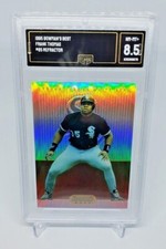 1995 FRANK THOMAS BOWMAN'S BEST RED REFRACTOR  #65 GMA NMMT+8.5!  BEAUTIFUL!!!!!