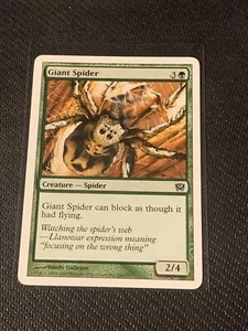 Magic the Gathering Ninth Edition Giant Spider - Picture 1 of 2