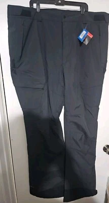 Pantalones de nieve Columbia Powder Stash negros para hombre talla 3X/36 nuevos con etiquetas Foto 1 de 4