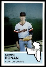 1982 Fritsch Clinton Giants Kernan Ronan Clinton Giants #16
