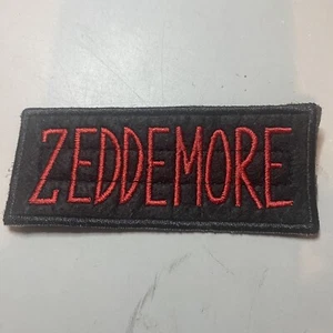 Ghostbusters: Parche bordado de disfraz/uniforme: ZEDDEMORE (3-7/8"x1-5/8") NUEVO - Imagen 1 de 2